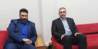نشست مسلم اکبری با رئیس کمیته دفاع شخصی فدراسیون جودو 